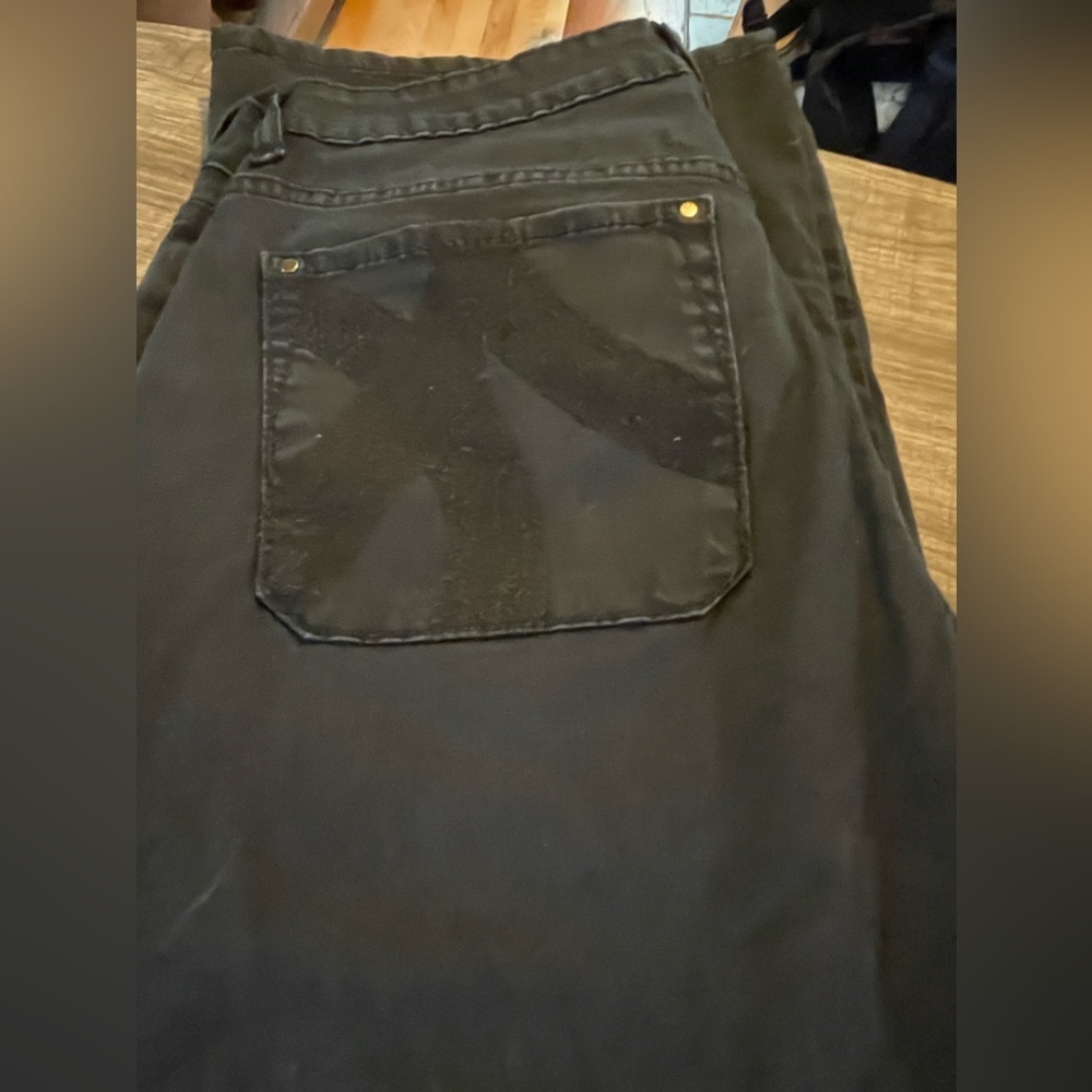 Jag stretch straight leg black jeans size 14